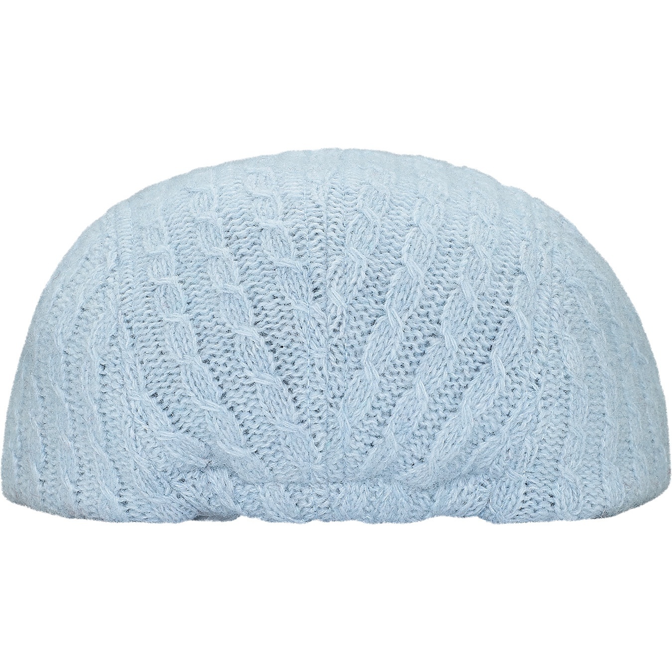 Fitted Cable Knit Camp Cap view 4